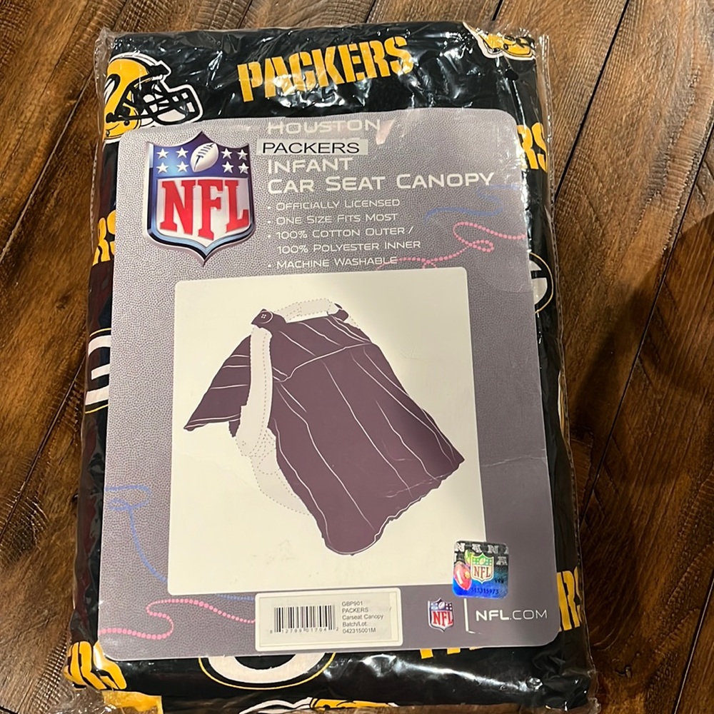 Packers Infant Car Seat Cover